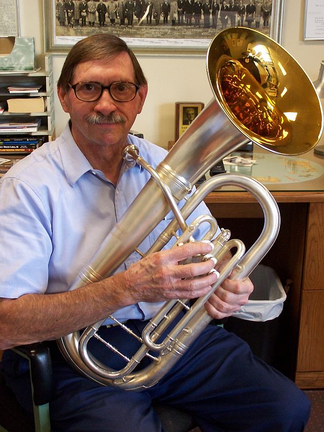 Karl King Band Archives Mr. King's baritone