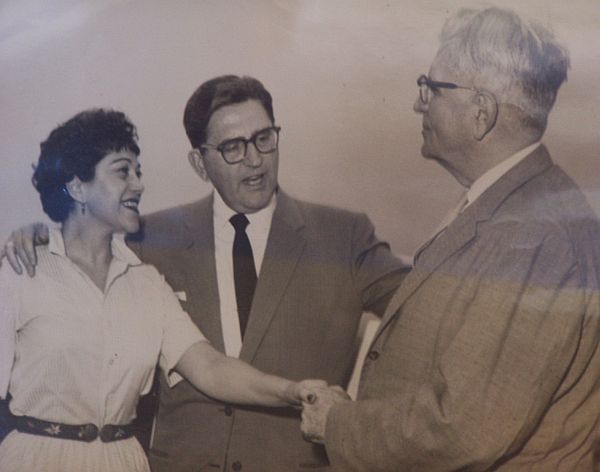 Karl King with Meredith Willson